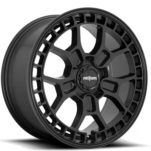 Nieuwe 23 inch Matblack Rotiform Range Rover Velgen