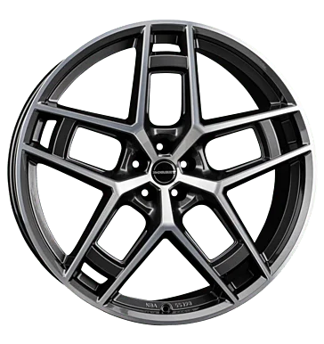 Nwe 24 inch Antraciet Gepolijste Borbet Land Rover Defender Velgen