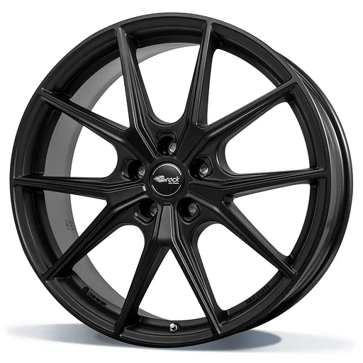 Nieuw 20 inch Satin Black Brock Porsche Taycan Breedset