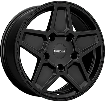 Nwe 18 inch Matzwarte Supermetal Ford Transit MY2025 velgen