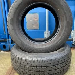2x Bridgestone 215 65 15C verzwaarde zomerbanden 8.3 mm