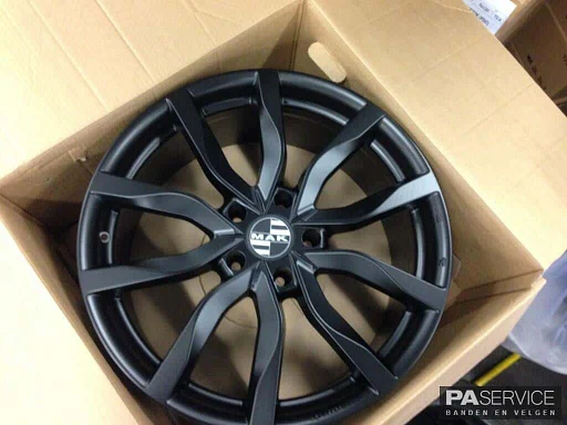 Nw 21 inch MATT BLACK MAK Highlands VOLVO V90 set incPirelli