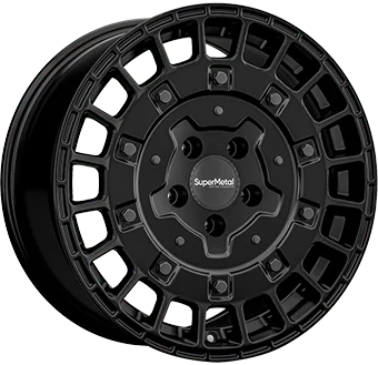 Nwe 18 inch Matzwarte Supermetal Ford Transit MY2025 velgen