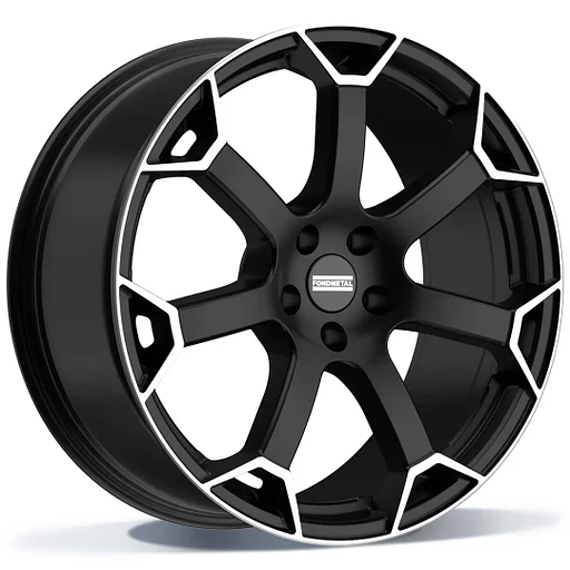 Nwe 19 inch Mattblack Fondmetal Zephyrus velgen voor Audi