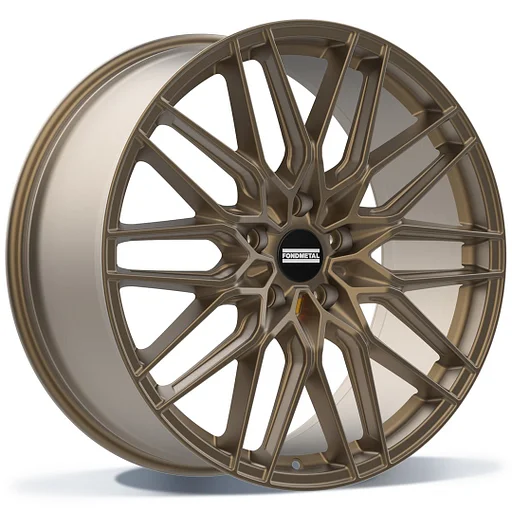 Nw 21 inch Matt Braun Fondmetal breedset voor Porsche Cayenne