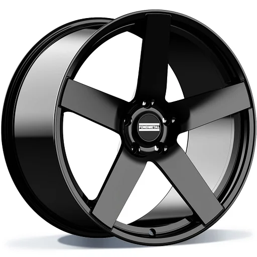 Nieuwe 22 inch Gloss Black Fondmetal Istar Range Rover velgen