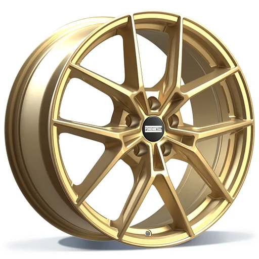 Nw 19 inch Matt Gold Fondmetal Breedset voor BMW 3 G20 G21