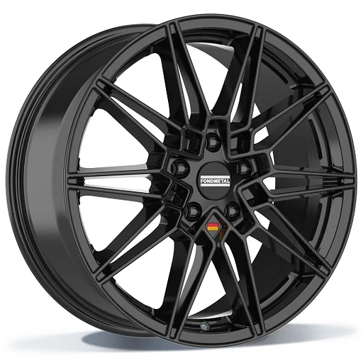 Nw 19 inch Gloss Black Fondmetal Breedset voor BMW 3 G20 G21