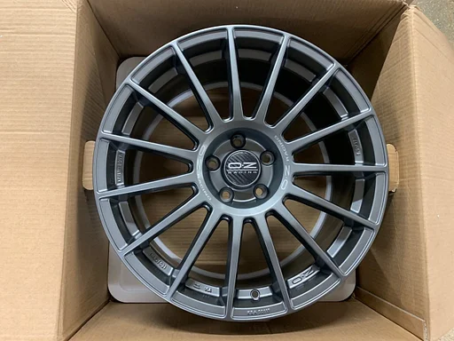 Nieuw 19 inch OZ Matt Graphite Superturismo Mini F54 Clubman set