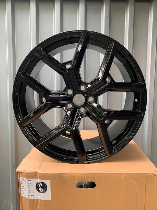 Nieuwe 23 inch Gloss Black Land Rover Defender Velgen