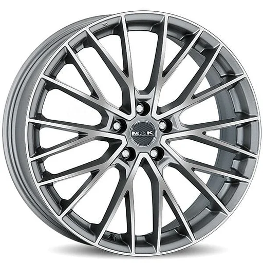 Nieuwe 23 inch Mak Speciale antraciete Porsche Cayenne velgen