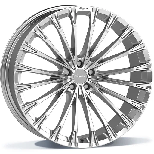 Nw 23 inch Silver Breyton LS3 breedset voor BMW X5 G05