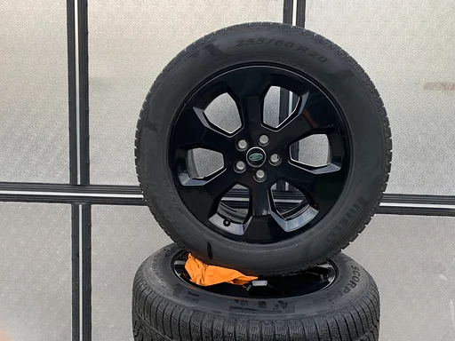 Oem 20 inch Land Rover Defender Glossy Black Winterset Pirelli