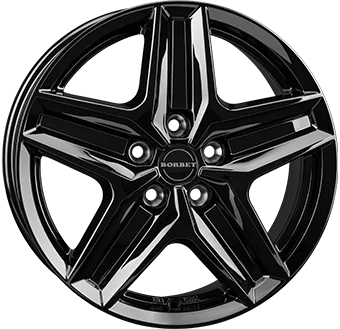Nieuwe 18 inch Gloss BLack Borbet Fiat Duacto Maxi velgen