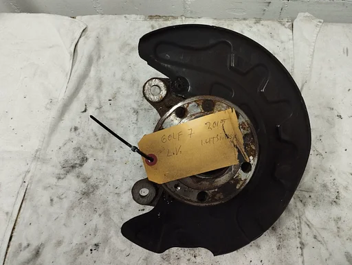Fusee stuk links met wiellager en wielnaaf VW Golf 7 5G1 5Q0407255N