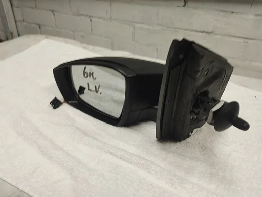 Buitenspiegel VW Polo 6R links handbediend zwart 6C1857507A