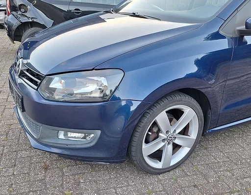Voorkop VW Polo 6R 1.2 motorkap voorscherm L&R Voorbumper