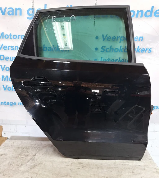 Deur Portier VW Polo 6R 6C rechts achter in goede staat L041