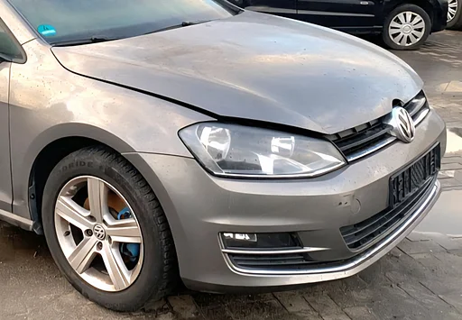 Voorkop VW Golf 7 motorkap koplampen Voorbumper voorschermen