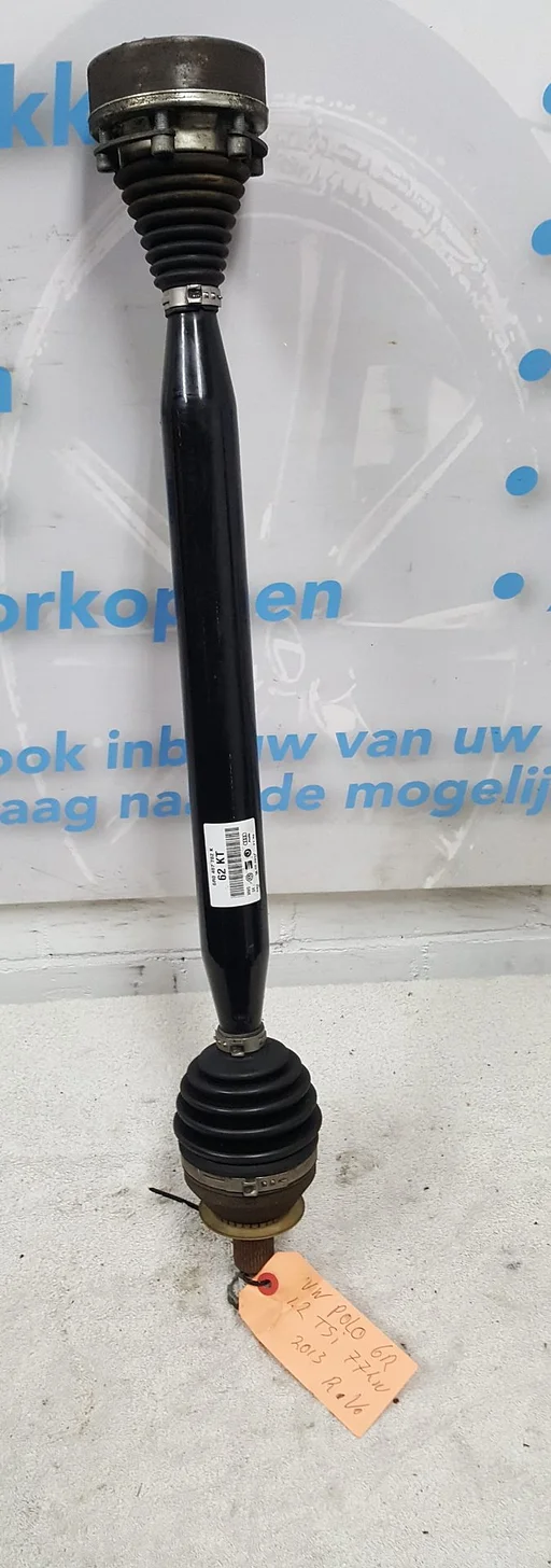 Aandrijfas VW Polo 6R 1.2tsi rechts voor 6R0407762K