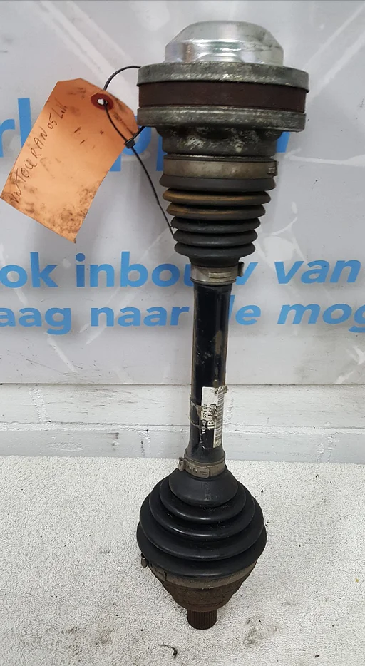 Aandrijfas VW Touran 2.0tdi links voor. 1K0407271BJ