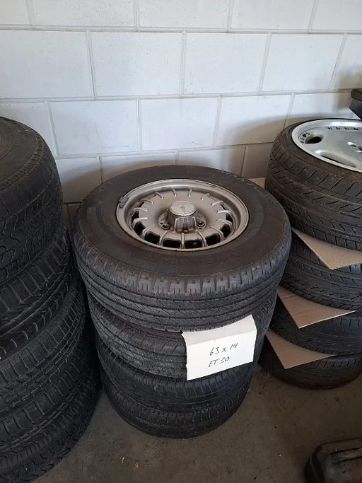 Barock velgen 14 inch Mercedes SL SLC W107 R107 C107