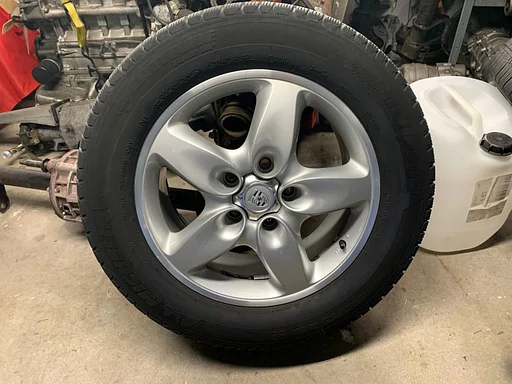 Porsche Cayenne BBS Originele Velgen met Winterbanden