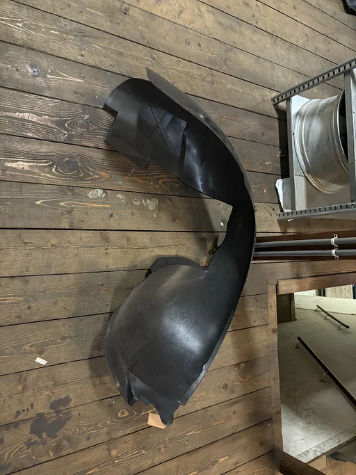 pvc wielkuip linksvoor S80 1999-2006