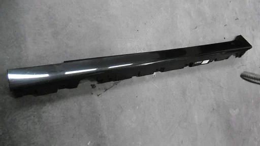 Drempelbekleding  sideskirt  BMW 5-serie F10-F11  zwart  links
