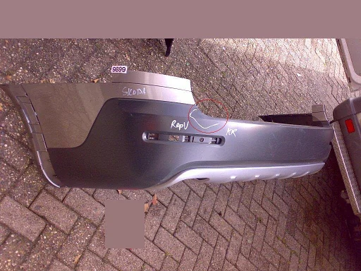 Achterbumper Skoda Octavia Scout vanaf 2005