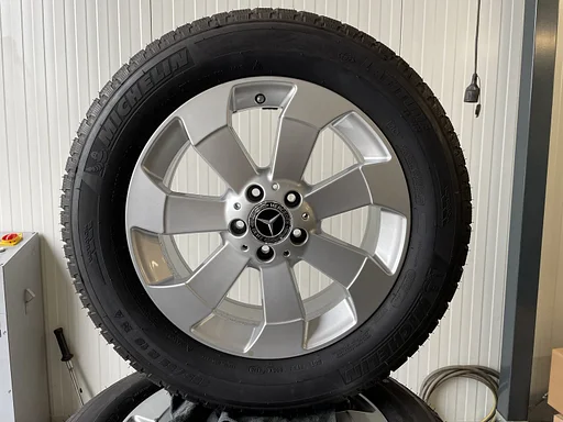 Mercedes GLE W166 Velgen + Winterbanden Michelin Winterset Origineel