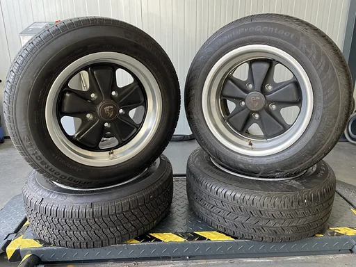 Porsche 911 Fuchs Velgen Origineel 15 inch 7J 8J 15x7 15x8 5x130