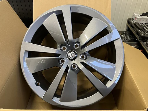 4x 18 inch Seat Leon FR Velgen NIEUW en Origineel 5x112 (Golf, Caddy enz) Aero Dynamic