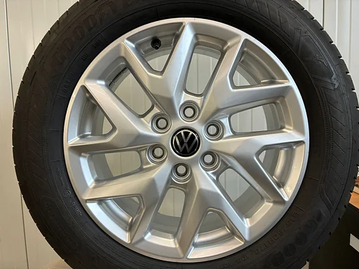 17 inch VW Transporter T7 Velgen NIEUW Origineel Le Mans Goodyear 6x120