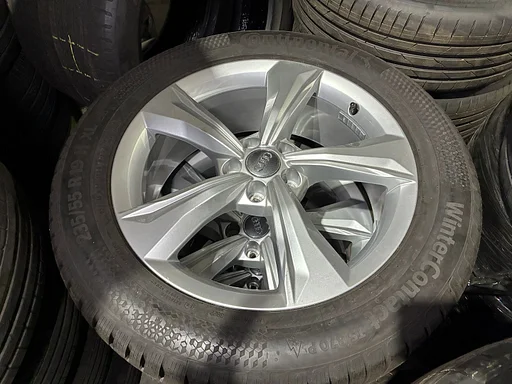 NIEUW 19 inch Audi Q5 Velgen + Winterbanden Continental 5x112 Winterset
