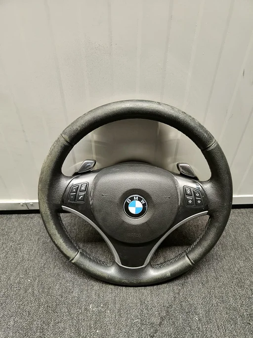 BMW E8x E9x M stuurwiel met flippers en airbag