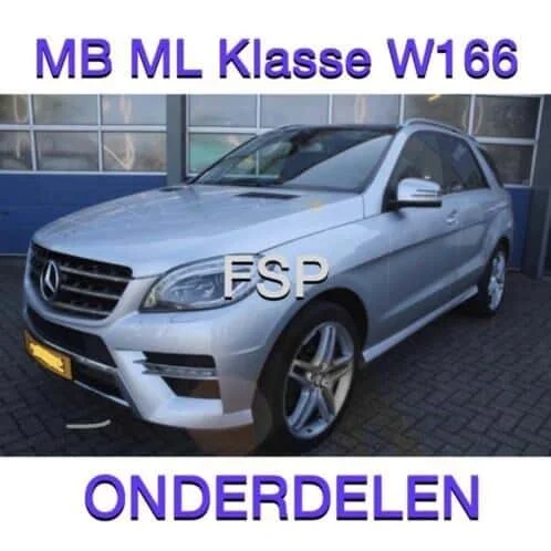 W166 ML Onderdelen Mercedes carrosserie ophanging interieur