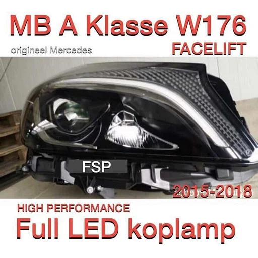 W176 Full LED koplamp origineel Mercedes A Klasse Facelift