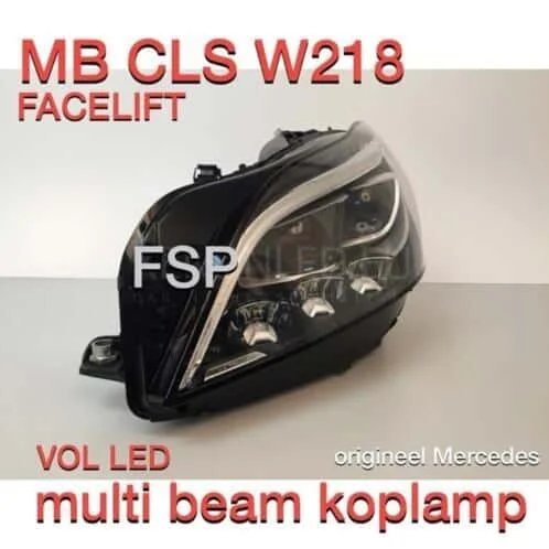 W218 CLS multi beam Full LED koplampen links rechts compleet