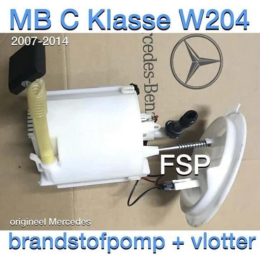 W204 brandstofpomp + tankvlotter Mercedes C Klasse 2007-2014