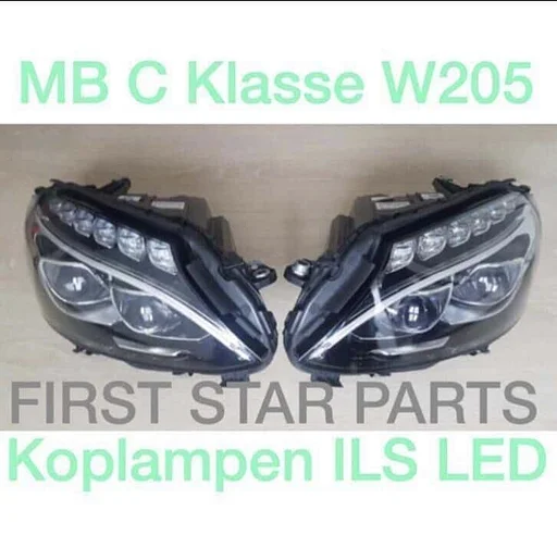 W205 ILS koplamp links rechts Mercedes C Klasse koplampen MB