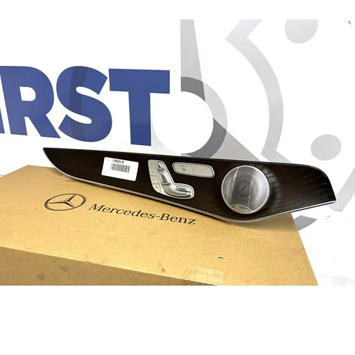 A205 C205 DEURLIJST LINKS HOUT BURMESTER memory Mercedes C Klasse 2014-2021 C43 C63 C63S AMG HOUT PORTIER SIER LIJST