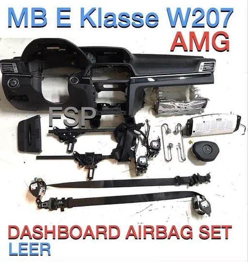 W207 Cabrio Coupé Facelift AMG dashboard + airbags + gordels