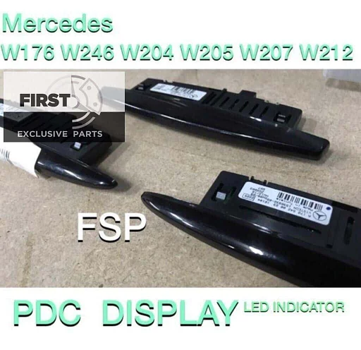 PDC LED indicator display parkeer hulp W176 W246 W204 W212 W205 W117 W156 W213 W166 Mercedes origineel