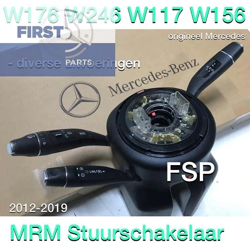 MRM Stuurschakelaar Mercedes W176 W246 W204 W205 W207 W212 W213 W117 W156 W166 Sleepring
