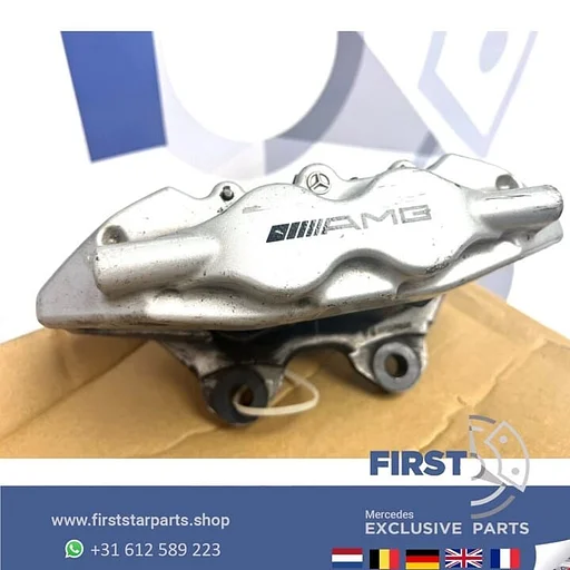 BREMBO AMG REMMEN SET W211 W219 R230 R171 C209 CL55 CLS55 E55 SL55 SLK55 CLK55 AMG REMKLAUW SET LINKS + RECHTS ACHTER REM REMTANG REMKLAUW LINKS / RECHTS ACHTER REMMEN Mercedes A0044233598 A0044233698 / 20849200
