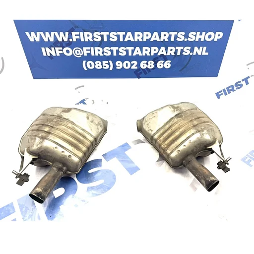 C43 GLC43 AMG W205 W253 UITLAAT DEMPER Mercedes C GLC Klasse C400 GLC400 einddemper LINKS of RECHTS A2054911901 A2054912001