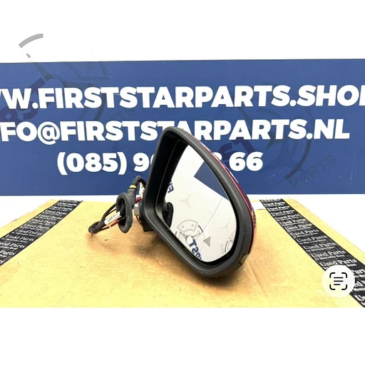 W177 SPIEGEL RECHTS ZWART WIT GRIJS Mercedes A Klasse BUITENSPIEGEL met DODEHOEK 2018-2026 RECHTER ZIJSPIEGEL COMPLEET ORIGINEEL MB