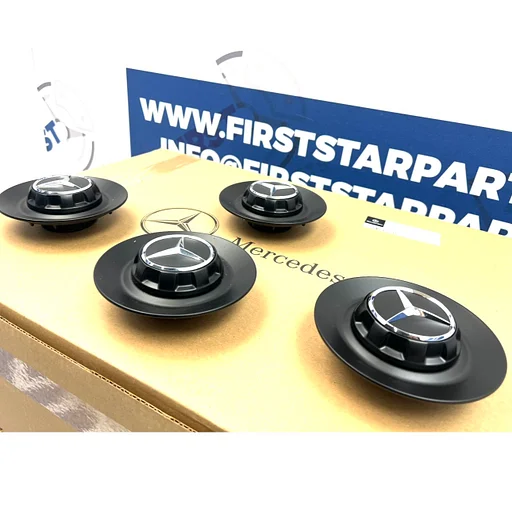 AMG NAAFKAPPEN SET 4 ZWART voor W253 C253 GLC63 GLC63S NAAFDOPPEN VELGKAPPEN A45S CLA45S C63 E63 GLA45S GLC63 G63 GT63 GT63S S63 WIELDOPPEN W177 W118 W205 W213 W253 W292 W218 H247 W166 W167 W222 W238 W217 W190 W290 Wieldoppen Naafdoppen voor Mercedes