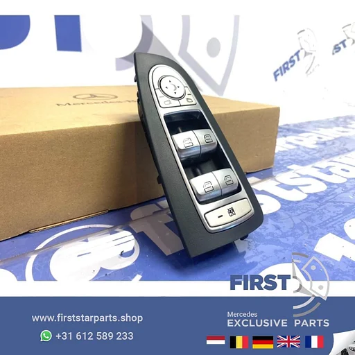 W205 W213 RAAM BEDIENING SCHAKELAAR Mercedes C + E Klasse 2014-2021 RAAMSCHAKELAAR SPIEGEL BEDIENING